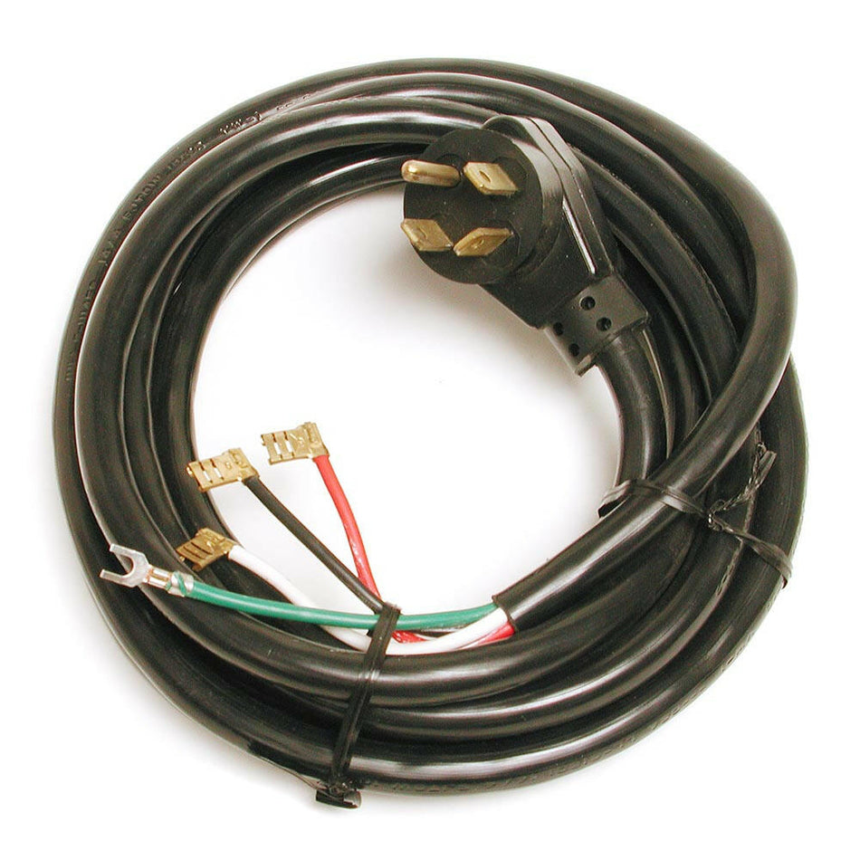 Cable de motor con enchufe en ángulo de 120 V y dos velocidades de 144 pulg.