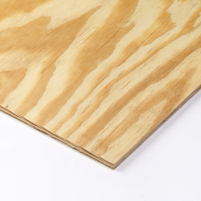 Plytanium 23/32 pulgadas x 4 pies x 8 pies Madera contrachapada lijada de pino amarillo del sur 