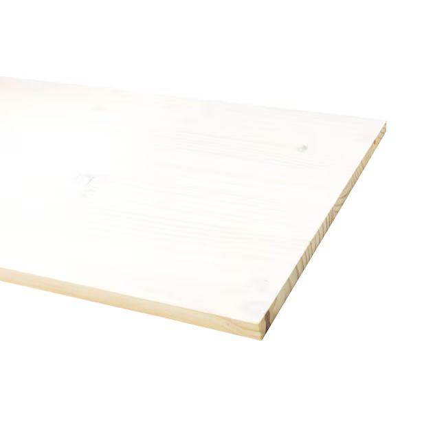 RELIABILT 1-in x 16-in x 6-ft Primed Tight Knot- Paint Grade Pine Board