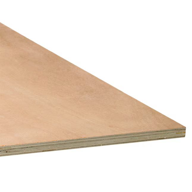 3/4 Zoll x 2 Fuß x 4 Fuß Lauan-Sperrholz, geschliffen