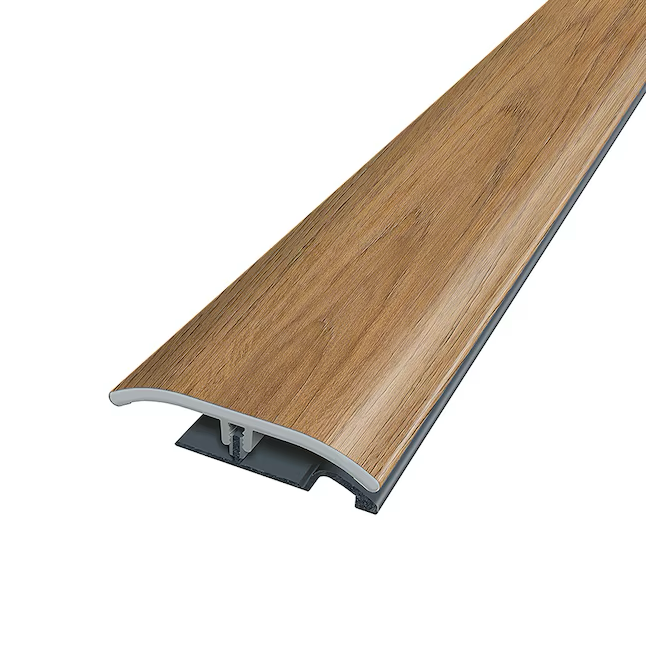 Project Source Curry 0.23-in T x 2-in W x 78.7-in L Vinyl 4-in-1 Floor Moulding