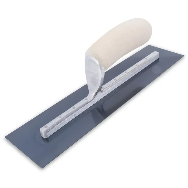 Marshalltown Paleta de hormigón para acabado de acero con alto contenido de carbono de 12 pulgadas