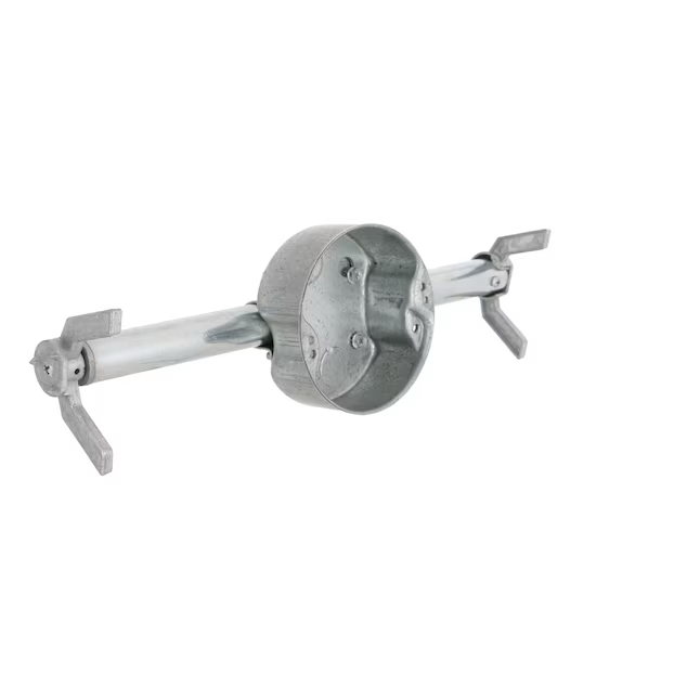 RACO 1-Gang Galvanized Steel Old Work Round Electrical Box
