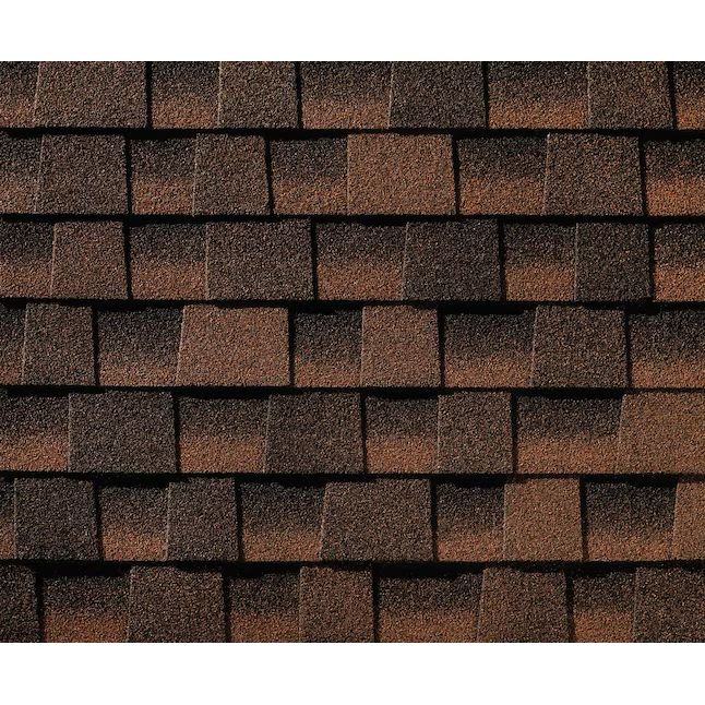 Tejas arquitectónicas para techo GAF Timberline HDZ Hickory resistentes a las algas (33,33 pies cuadrados por paquete)