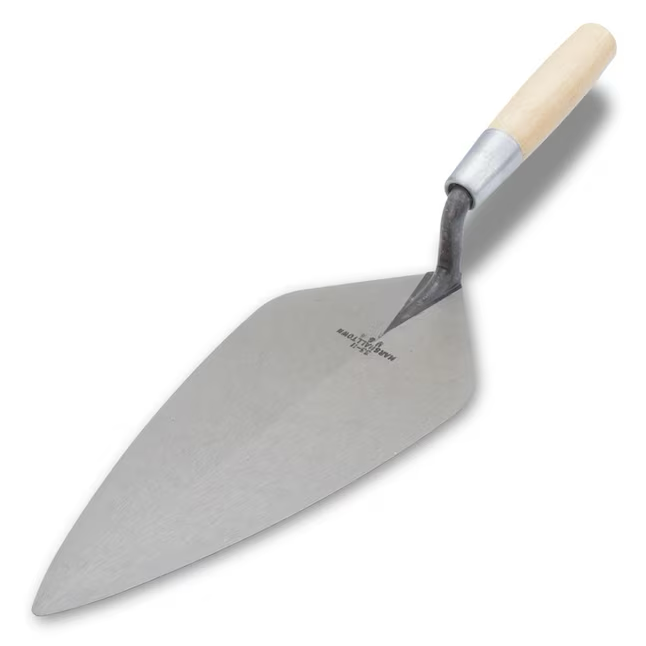 Marshalltown Paleta London de acero con alto contenido de carbono de 10 x 4,625 pulgadas