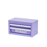 Caja de herramientas de acero con dos cajones Kobalt Mini de 10,83 pulgadas