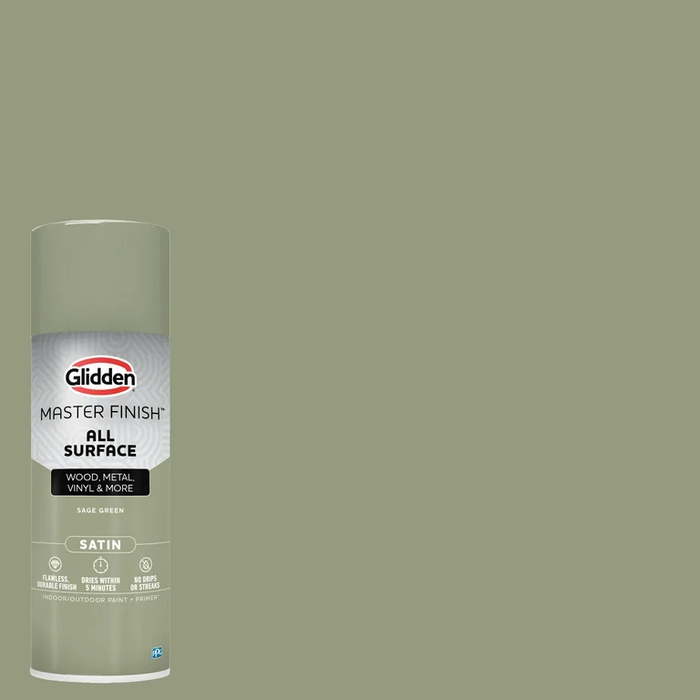 Pintura en aerosol para todo tipo de superficies Glidden Master Finish para interiores y exteriores