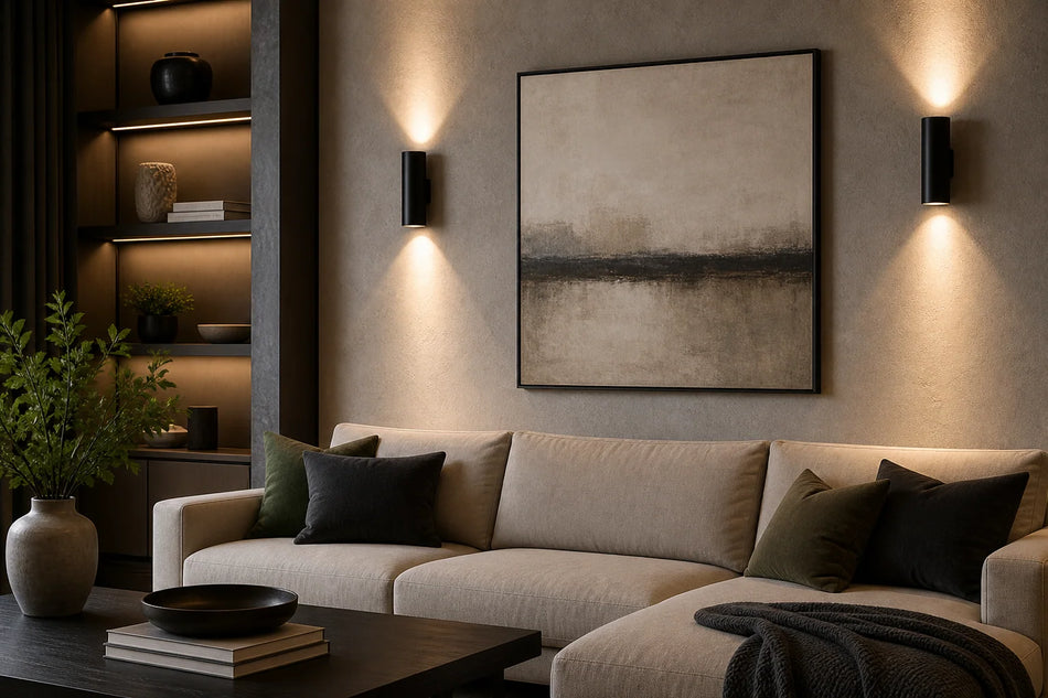 Interior Wall Lighting Installation
