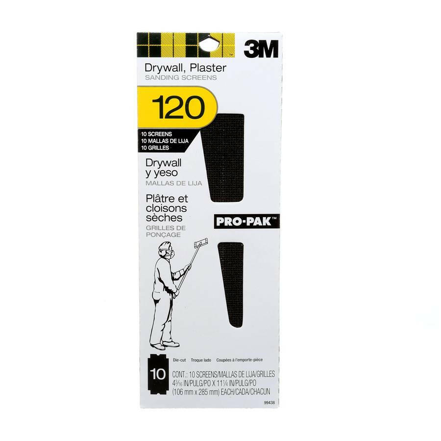 3M 99438 Trockenbau-Schleifsiebe (Körnung 120, 10er-Pack)