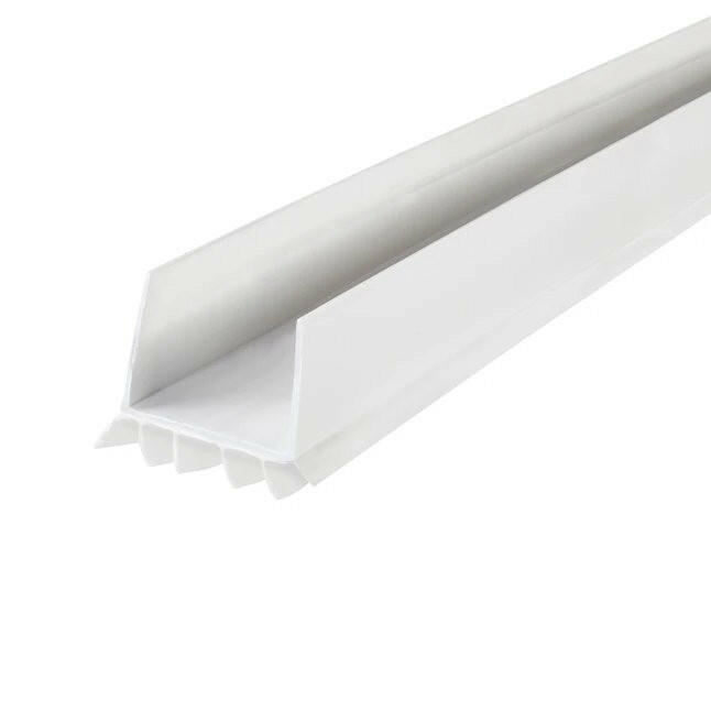 M-D 3-ft x 1-3/4-in White Vinyl Door Weatherstrip