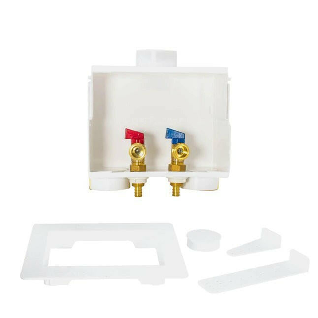 Eastman - Caja de salida para lavadora de doble drenaje, 1/2 pulg. Crimp PEX