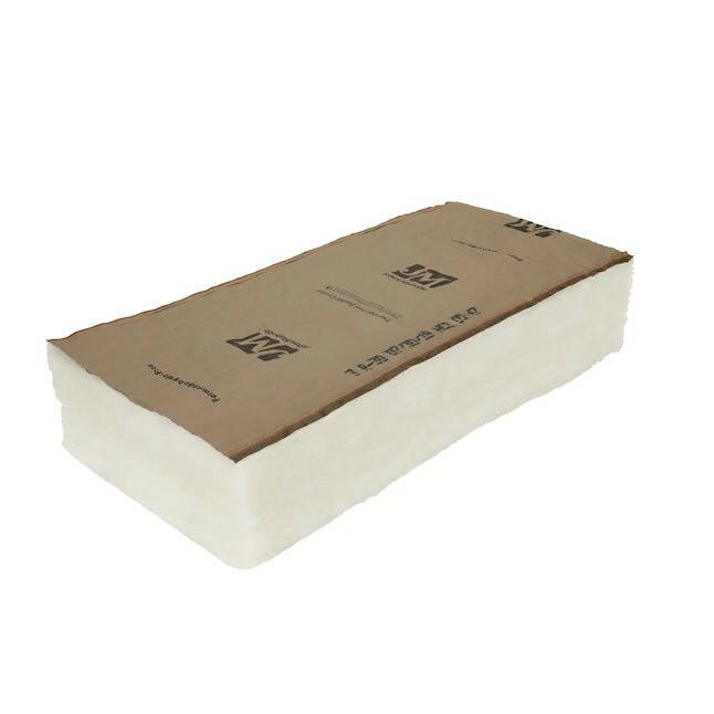 Johns Manville R- 30 Attic 88-sq ft Kraft Faced Fiberglass Batt Insulation (24-in W x 48-in L) Individual Pack 11 total-Piece