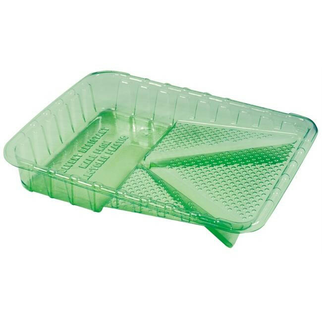 Encore Economy Plastic 9" Paint Roller Tray - Green