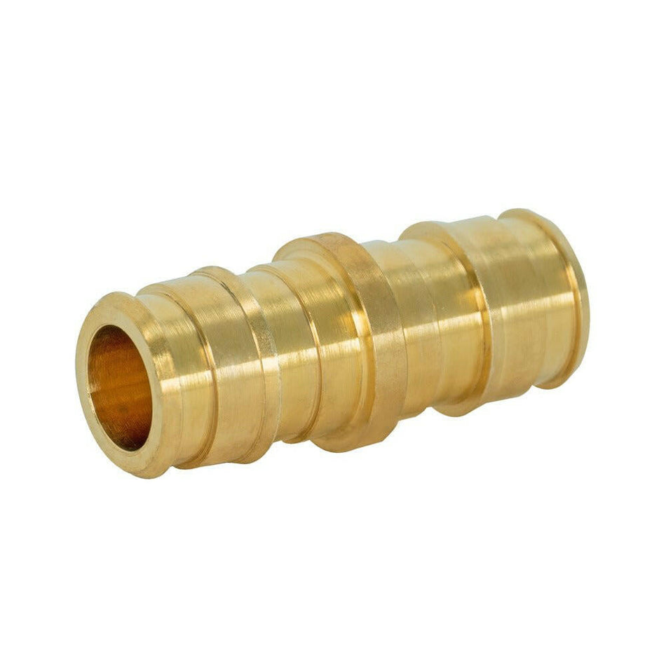 Acoplamiento PEX de expansión de latón Eastman: 1/2 pulg. PEX x 1/2 pulg. PEX