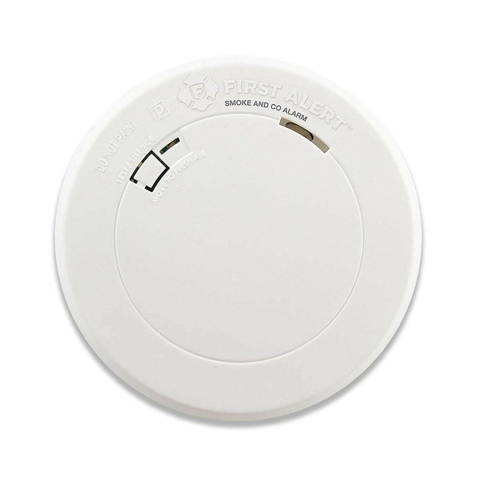 Detector combinado de humo y monóxido de carbono operado por batería de 10 años First Alert
