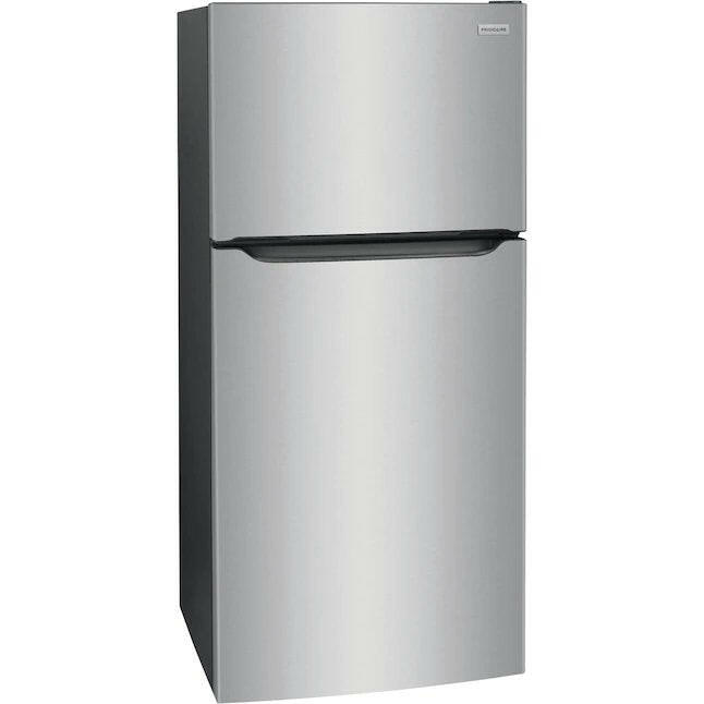 Frigidaire 20-cu ft Top-Freezer Glass Shelf Refrigerator (Stainless Steel)