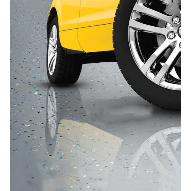 Rust-Oleum EpoxyShield 2-teiliges, klares Hochglanz-Beton- und Garagenboden-Farbset (Kit)