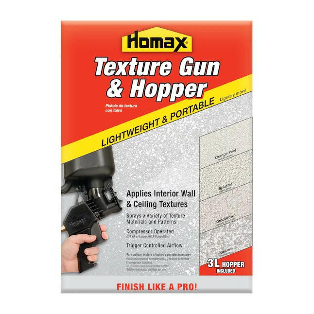 Homax 4630 Spray Texture Gun with Hopper