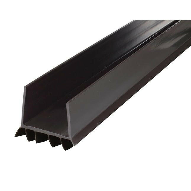 M-D 3-ft x 1-3/4-in Brown Vinyl Door Weatherstrip