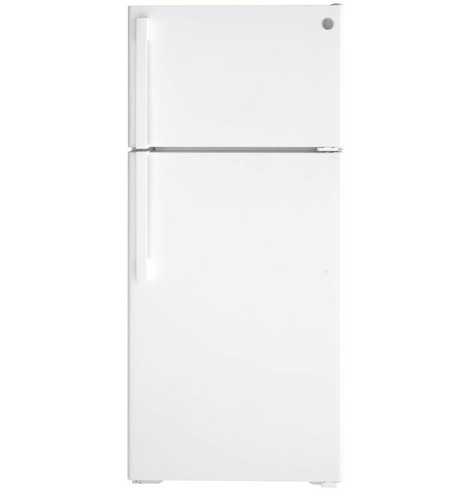GE 16.6-cu ft Top-Freezer Refrigerator (White)