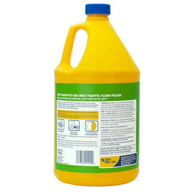 Zep High Traffic 128-oz Liquid High Gloss Floor Polish