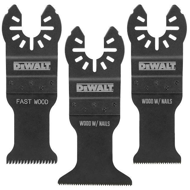 DeWalt 3-teiliges oszillierendes Allzweck-Schneidset