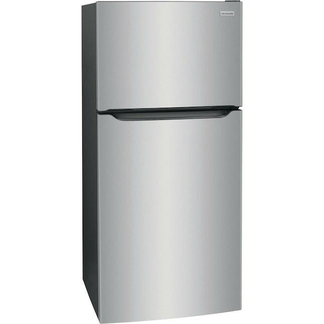 Frigidaire 18.3-cu ft Top-Freezer Glass Shelf Refrigerator (Stainless Steel)