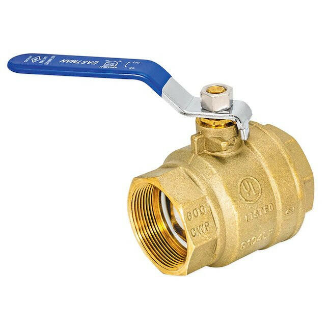 Eastman Válvula de bola de puerto completo para servicio pesado IPS de 2 pulg.