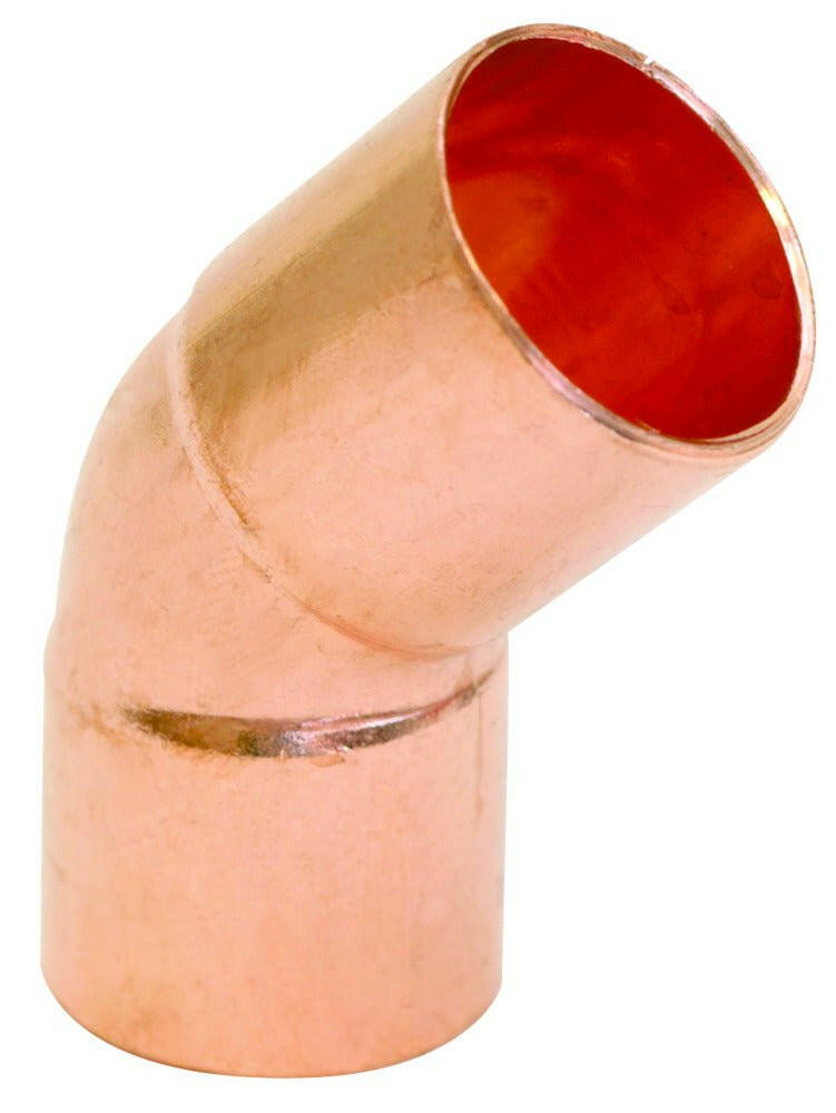 1/2 in. C x 1/2 in. C Copper Pressure 45-Degree Elbow