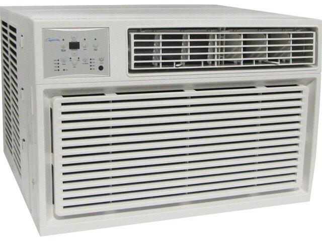 Comfort-Aire 12,000BTU CA de pared con calefacción eléctrica Energy Star con control remoto 208/230V