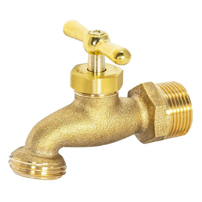 Babero para manguera de latón MIP de 3/4" EZ-FLO