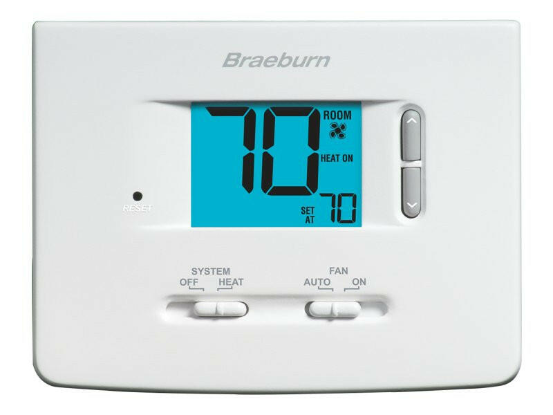 Braeburn 1025NC Non-Programable Thermostat