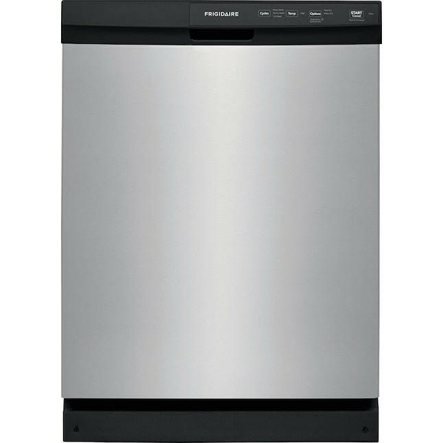 Frigidaire Front Control 24-in Built-In Dishwasher (Stainless Steel)