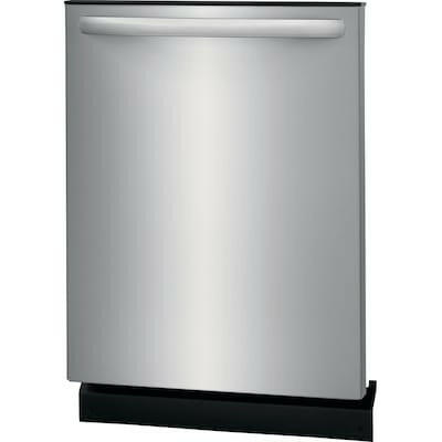 Frigidaire Top Control 24-in Built-In Dishwasher (Stainless Steel)