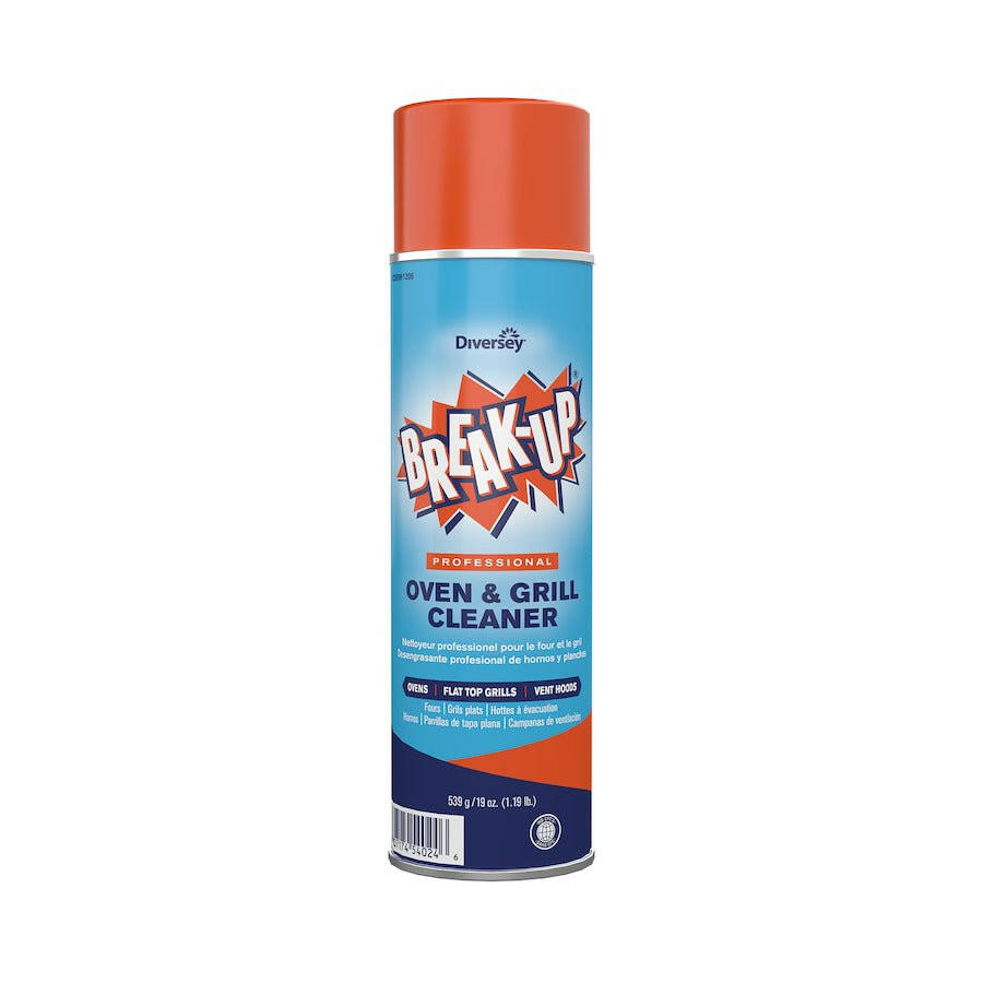 Diversey  Break-Up Professional Oven & Grill Cleaner Heavy Duty Spray Aerosol (19oz)