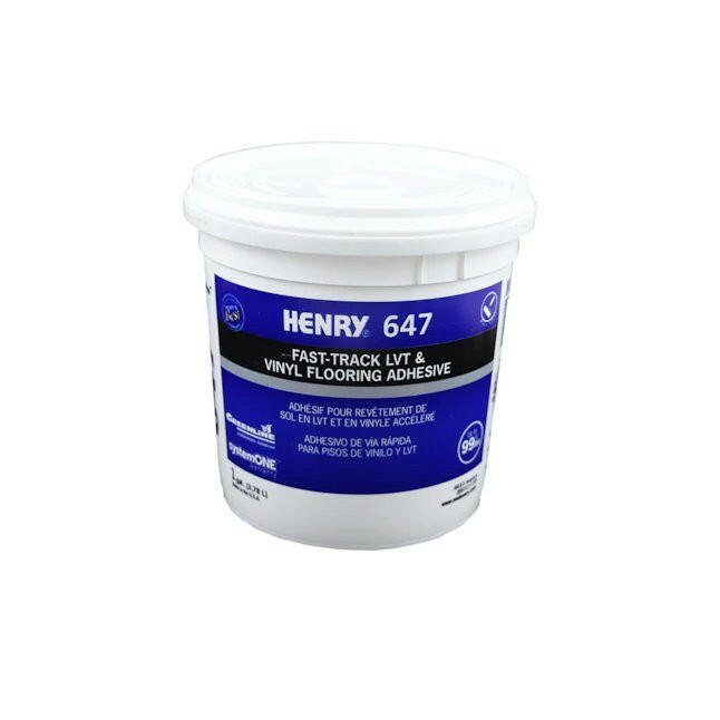 Henry 647 Vinyl Tile and Plank Flooring Adhesive (1-Gallon)