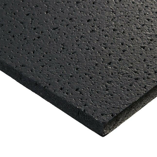Armstrong Ceilings Fine Fissured 48 pulgadas x 24 pulgadas, paquete de 12 plafones colgantes negros fisurados de 15/16 pulgadas