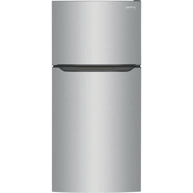 Frigidaire 20-cu ft Top-Freezer Glass Shelf Refrigerator (Stainless Steel)