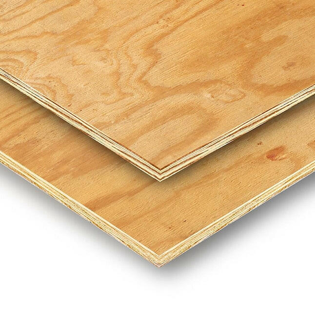 Plytanium Revestimiento de madera contrachapada de pino clasificado de 3/4 pulg. x 4 pies x 8 pies