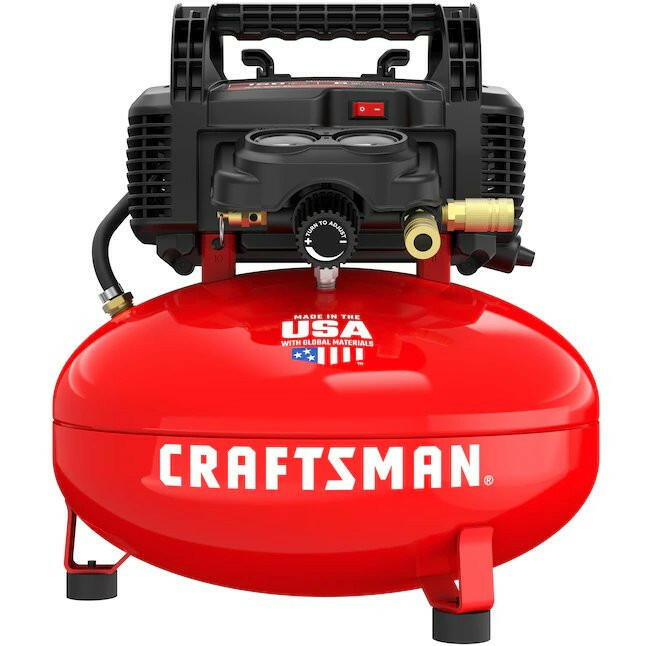 CRAFTSMAN 6-Gallons Portable 150 PSI Pancake Air Compressor