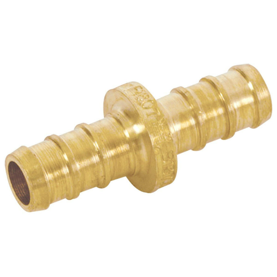 Acoplamiento PEX engarzado de latón Eastman: 3/4 pulg. PEX x 3/4 pulg. PEX