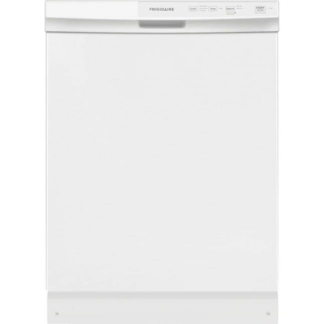 Frigidaire Front Control 24-in Built-In Dishwasher (White)
