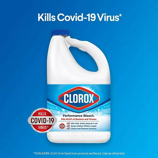 Lejía desinfectante Clorox Performance (121 fl. oz)