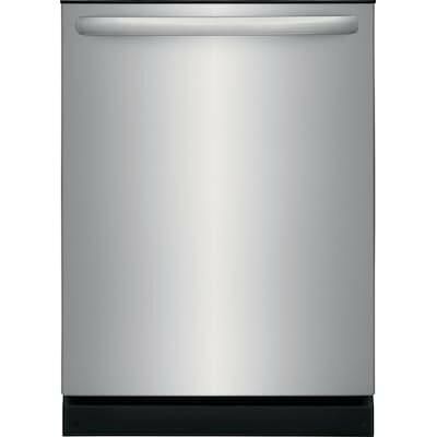 Frigidaire Top Control 24-in Built-In Dishwasher (Stainless Steel)