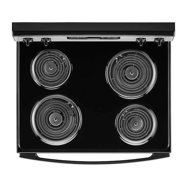 Amana 30-Zoll 4 Elemente 4,8 cu ft freistehender Elektroherd (Edelstahl)