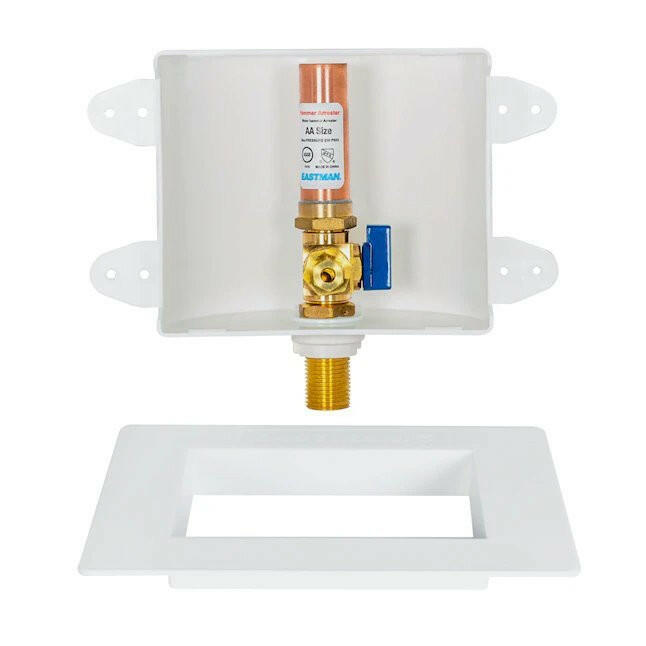 Eastman Ice Maker Caja de salida con pararrayos - 1/2 pulg. Sudor