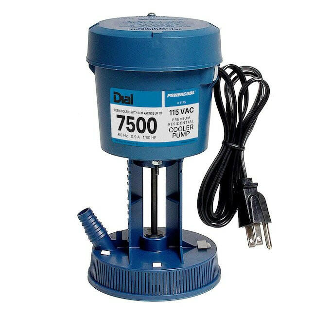 Bomba para enfriador evaporativo Dial de 7,500 CFM y 115V con cable