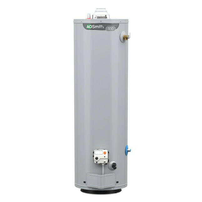 AO Smith Signature 100 40 galones de altura 6 años Limitado 35500-BTU Calentador de agua de gas natural/propano líquido