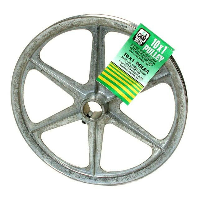 Dial Manufacturing Zinc Evaporative Cooler Blower Pulley (10 in. x 1 in.)