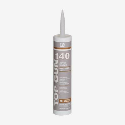 TOP GUN® 140 Interior/Exterior Acrylic Latex Sealant (10.1oz, White)